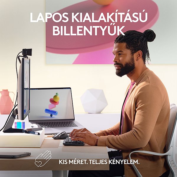 Billentyűzet Logitech MX Mini Mechanical for Mac Space Grey - US INTL ...
