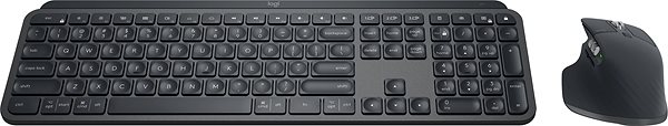 Klávesnica Logitech MX Keys Combo For Business, Graphite – US INTL Screen