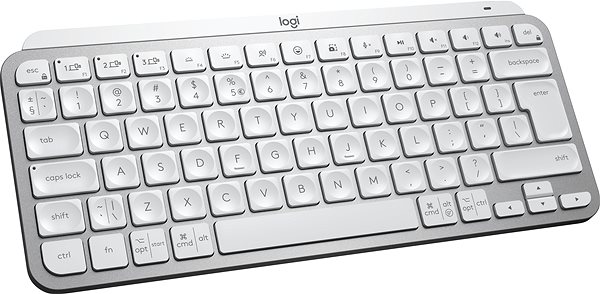 Keyboard Logitech MX Keys Mini Minimalist Wireless Illuminated Keyboard, Pale Grey - US INTL Screen