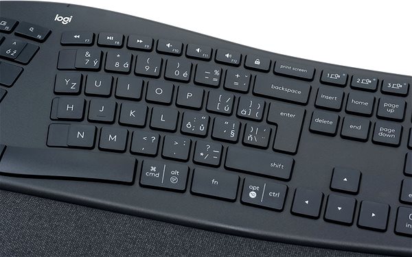 Keyboard Logitech Ergo K860 Wireless Split Keyboard - CZ+SK ...