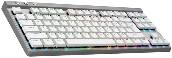 Gaming Keyboard Logitech G515 TKL Lightspeed Tactile White - US INTL ...