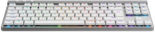 Gaming Keyboard Logitech G515 TKL Lightspeed Tactile White - US INTL ...
