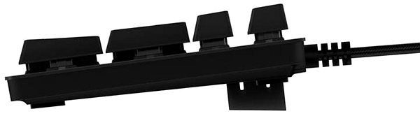 Gaming Keyboard Logitech G513 LIGHTSYNC RGB GX Brown Tactile (US) Lateral view