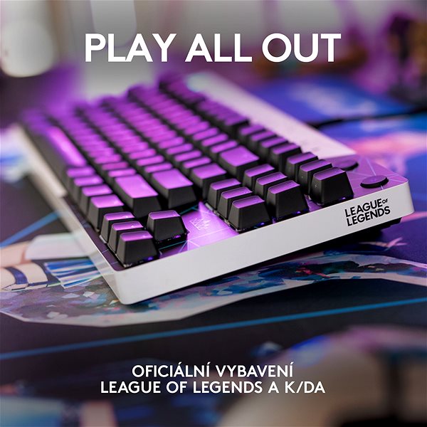 Gaming Keyboard Logitech G PRO Mechanical Gaming Keyboard K/DA Edition - US INTL ...