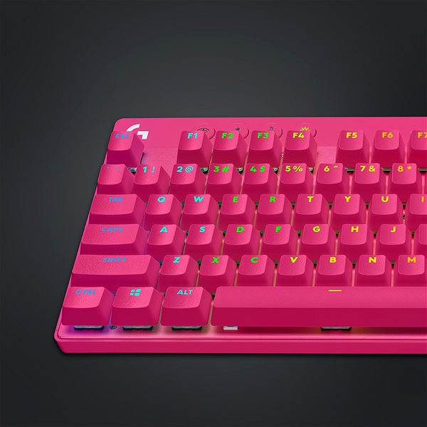 Gaming-Tastatur Logitech G PRO X TKL Lightspeed Tactile, rosa ...