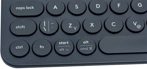 Klávesnica Logitech Bluetooth Multi-Device Keyboard K380, tmavo sivá – CZ + SK ...