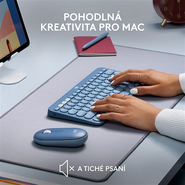 Tastatur Logitech Bluetooth Multi-Device Keyboard K380 für Mac - Heidelbeere - US INTL ...