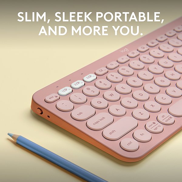 Keyboard Logitech Pebble Keyboard 2 K380s, Rose - US INTL ...