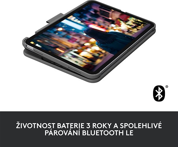 Tablet tok billentyűzettel Logitech Slim Folio iPad 10,9