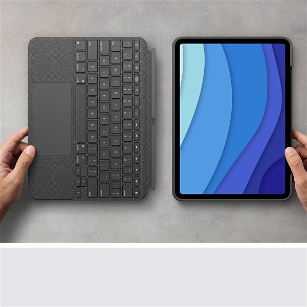 Tablet tok billentyűzettel Logitech Combo Touch iPad Pro 11