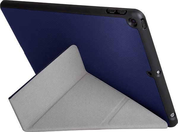 Puzdro na tablet UNIQ Transforma Rigor Plus iPad Air (2019) Electric Blue Lifestyle