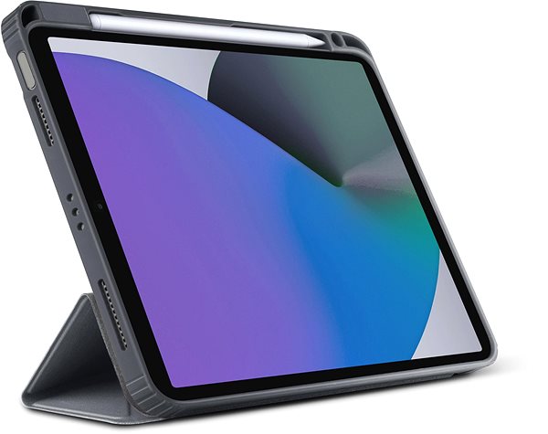 Tablet-Hülle Uniq Moven antimikrobiell für iPad Pro 11“ (2021), grau Lifestyle