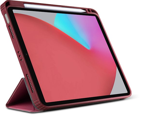Tablet Case Uniq Moven Antimicrobial for iPad Pro 11“ (2021), Burgundy Lifestyle