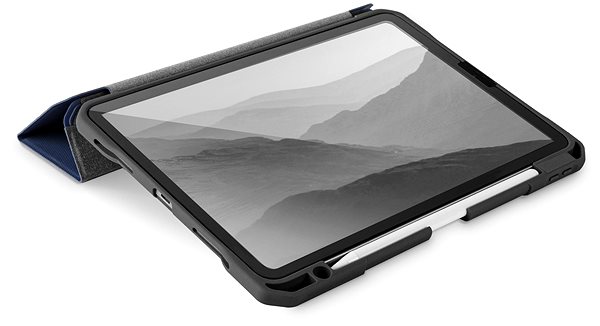 Tablet Case UNIQ Trexa Antimicrobial Case for iPad Pro 11 (2021) Blue Lifestyle