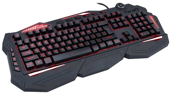 Herní klávesnice C-TECH Scorpia V2 - CZ/SK ...