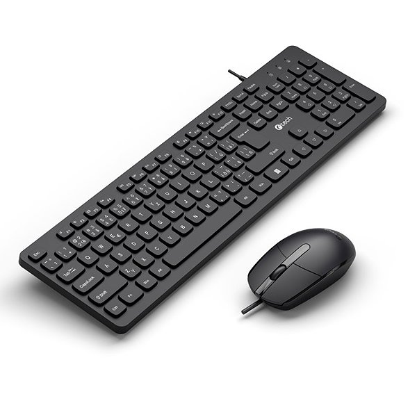 Keyboard and Mouse Set C-TECH KBM-105 ...