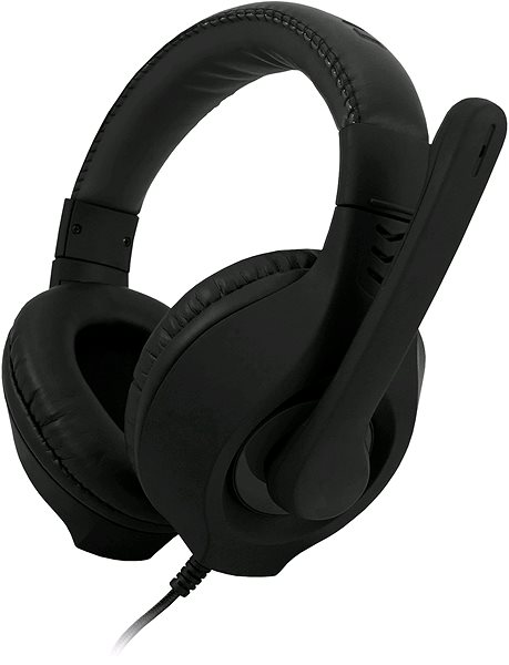 Gaming Headphones C-TECH NEMESIS V2 GHS-14BK Black Lateral view