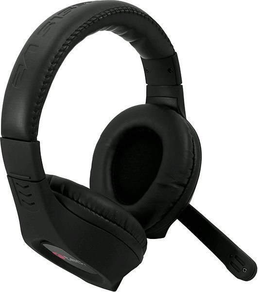Gaming Headphones C-TECH NEMESIS V2 GHS-14BK Black Lateral view