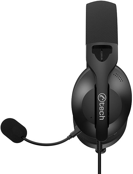 Gamer fejhallgató C-Tech Nemesis V3 (GHS-19U), 3,5 mm jack, fekete ...