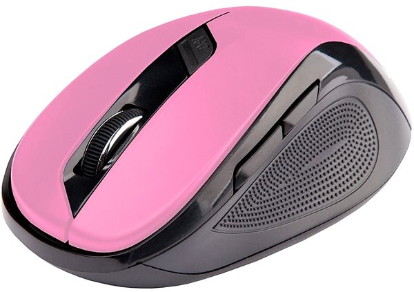 Gaming Mouse C-TECH WLM-02P, Pink Lateral view