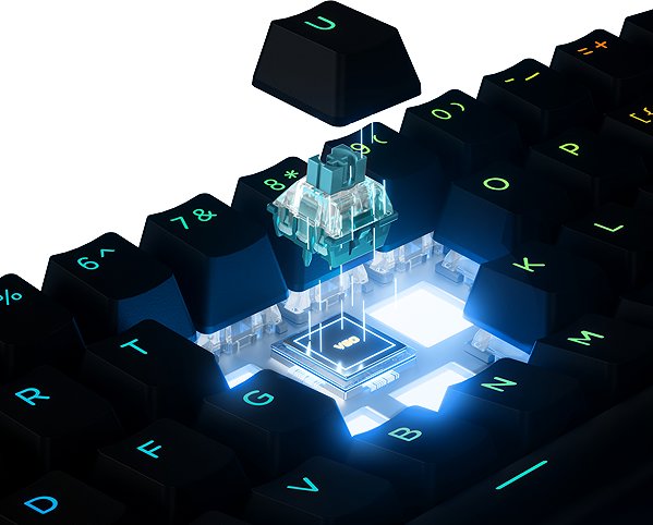 Keyboard MCHOSE Ace 60 Pro Hall Effect KTEK Magnetic Switch - Black ...