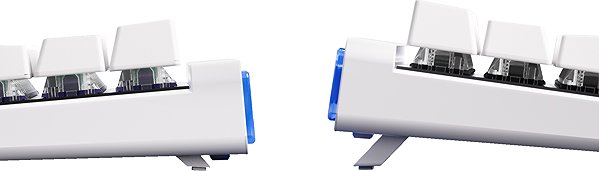 Keyboard MCHOSE Ace 68 Air (Esports) Hall Effect Mount Tai Magnetic Switch - Snow White ...