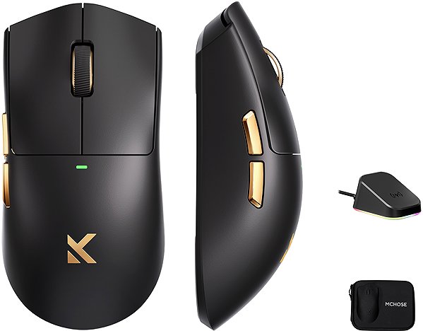 Gaming Mouse MCHOSE K7 Ultra Lightweight Wireless - Black ...