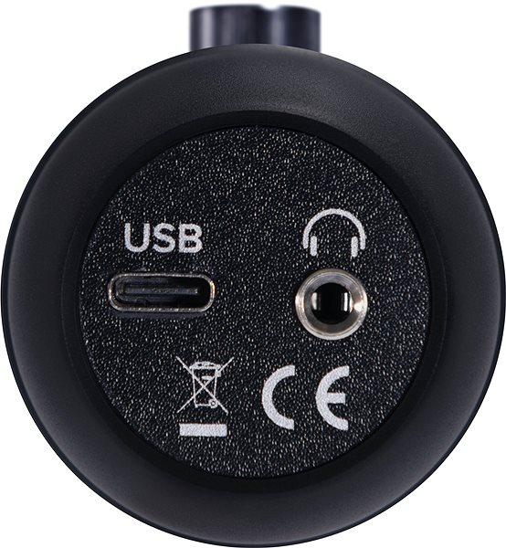 Mikrofon Mackie EM-USB Csatlakozási lehetőségek (portok)