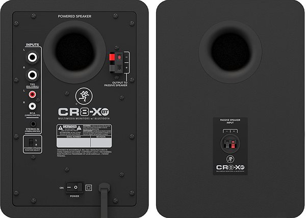 Lautsprecher MACKIE CR8-XBT Rückseite