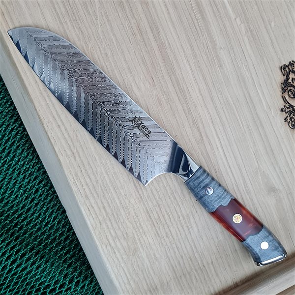 Sada nožov MaceMaker Red Snapper SanMai Kuchynské nože 3 ks ...