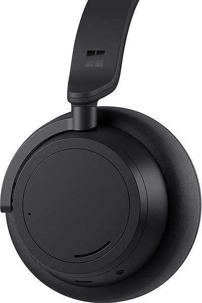 Kabellose Kopfhörer Microsoft Surface Headphones 2 Schwarz Seitlicher Anblick