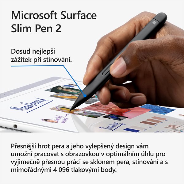 Stylus Microsoft Surface Slim Pen 2 Black ...