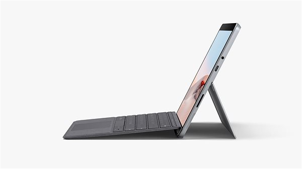 Klávesnica Microsoft Surface Go Type Cover Charcoal ENG Bočný pohľad