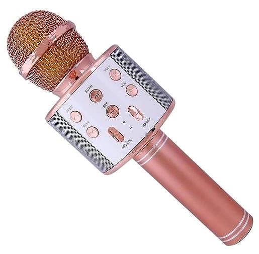 Detský mikrofón Senzanákupy.cz Karaoke mikrofón WS-858 ...