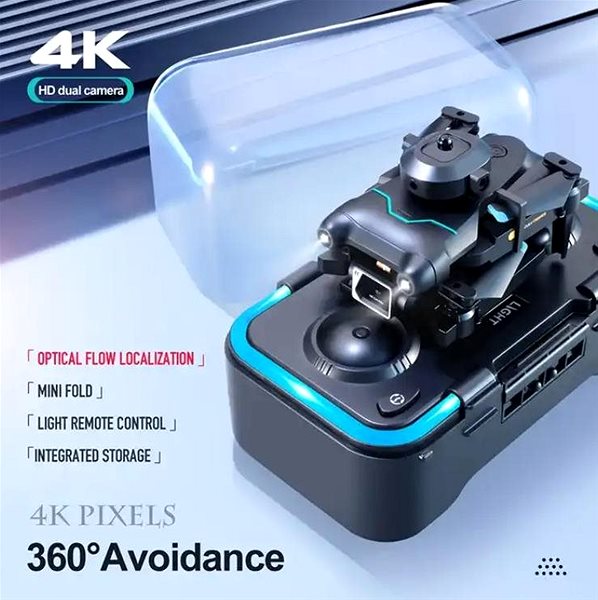Dron MXM S96 Skladací mini dron s 4K kamerou ...