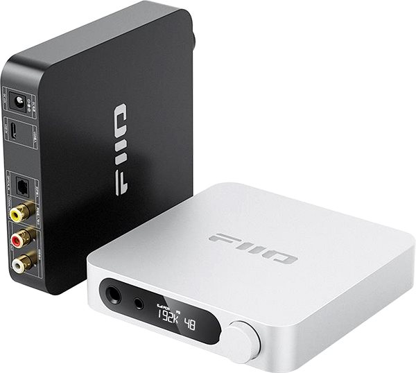 FiiO K11 silver headphone amplifier.