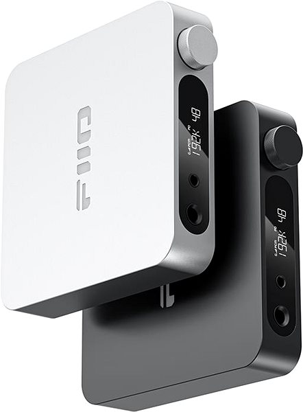 FiiO K11 silver headphone amplifier.