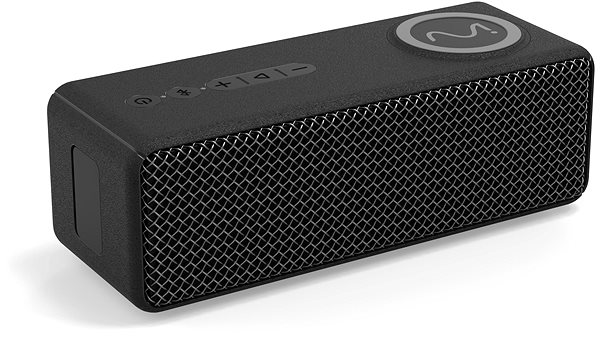 Bluetooth speaker Intezze BRIQ - grey logo .