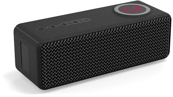 Bluetooth speaker Intezze BRIQ - pink logo .