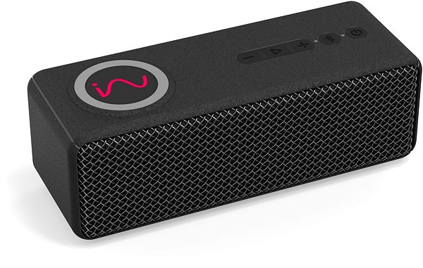 Bluetooth speaker Intezze BRIQ - pink logo .