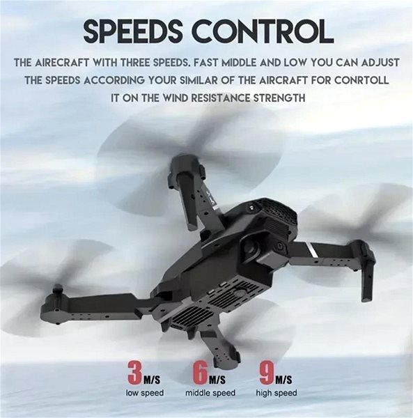 JJRC 4K Drone with speed up to 33 km/h 4K Quadcopter .