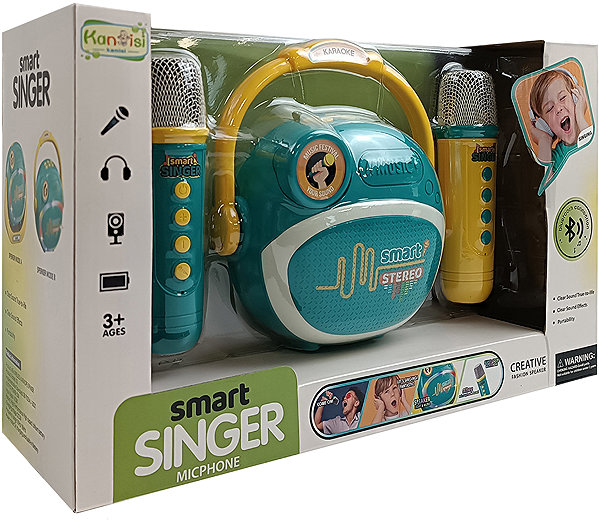 Bavytoy Bluetooth karaoke set children's microphone.