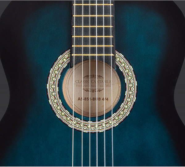Classical Guitar Classic Cantabile AS-851-BUB 4/4 ...