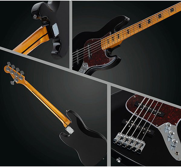 Rocktile Pro JBS-50 BK bass guitar.