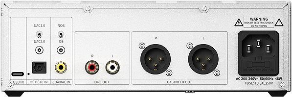 FiiO Warmer R2R Silver DAC Converter.