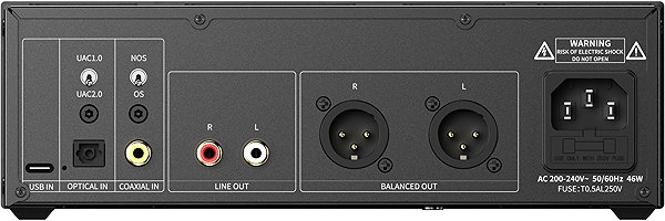 FiiO Warmer R2R DAC Converter - Black.