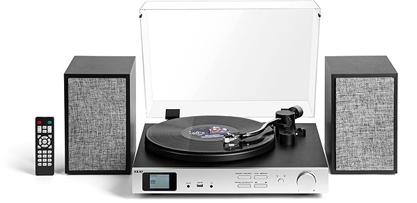 Turntable AKAI ATT-500SP Hi-Fi Turntable with Speakers ...