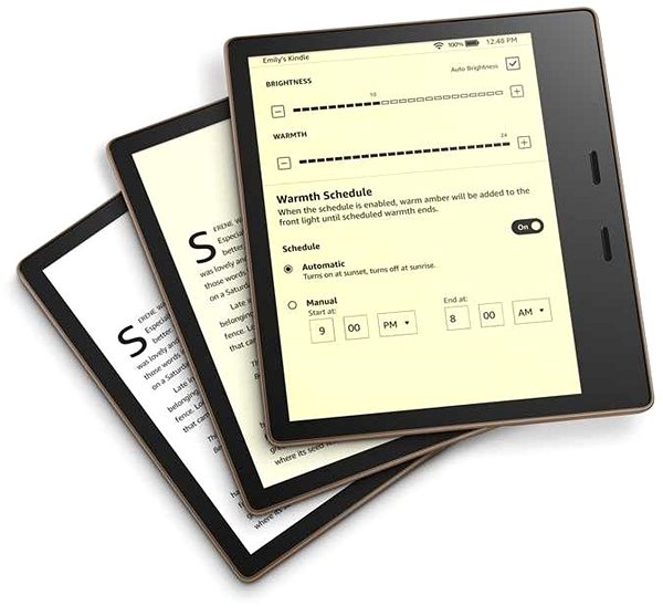 Ebook olvasó Amazon Kindle Oasis 3 32GB Jellemzők/technológia