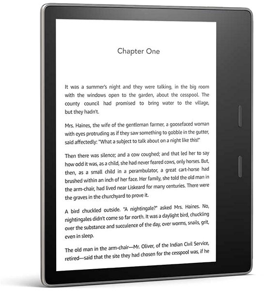 Ebook olvasó Amazon Kindle Oasis 3 32GB fekete (reklám nélkül felújított) Képernyő