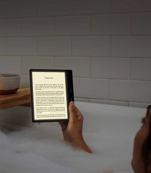 eBook-Reader Amazon Kindle Oasis 3 32GB schwarz (renoviert ohne Werbung) Lifestyle